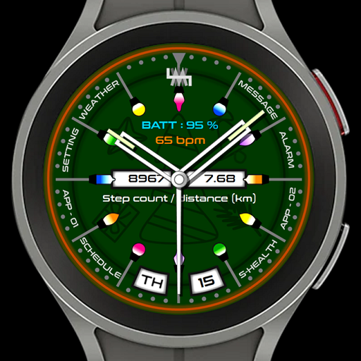 LMwatch Xmas lights classic logo