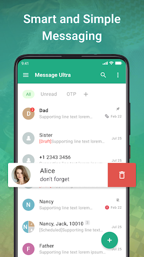 Messages - SMS Messenger + screenshot 1