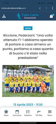 TCF - Tutto Calcio Femminile Screen 2