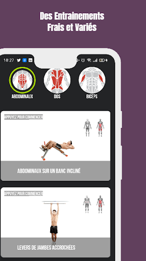 Fitness & Bodybuilding Screen 2