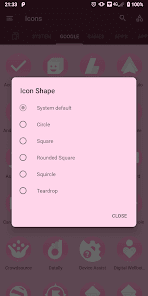 Captura de Pantalla 3 SAKURA Adaptive icon packs android