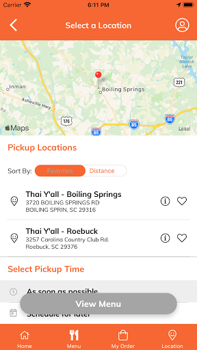 Thai Yall Screen 2