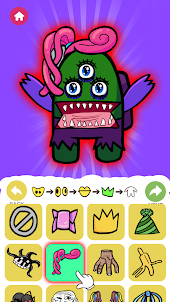 Monsters Mix Makeover