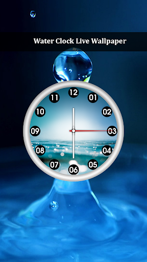 Water Clock Live Wallpaper Screen 2
