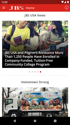 Android application JBS Connect screenshort
