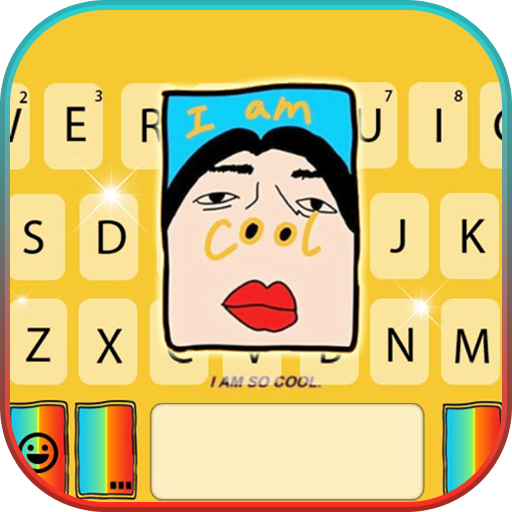 I Am Cool Keyboard Theme logo