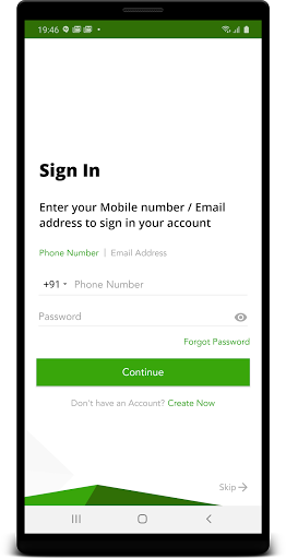 Android application edugarnet screenshort