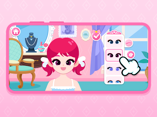 Screenshot of Princess Dress Up Game