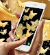 screenshot of Gold butterfly live wallpaper