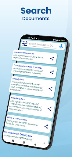 All Document Reader : Docx PDF Screen 3