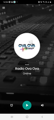 Android application Radio Ova Ova screenshort