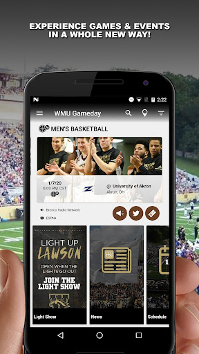Android application WMU Gameday screenshort