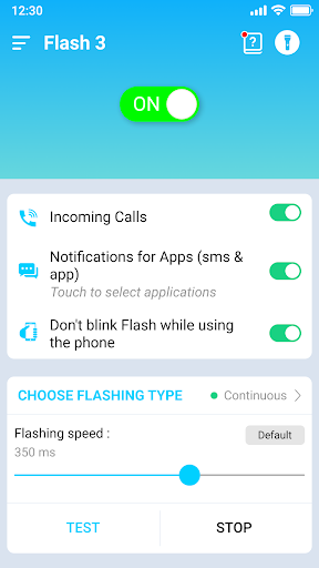 Flash Notification On Call Gallery 3