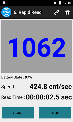 Bluebird RFR900/RFR901 (BT) Screen 3