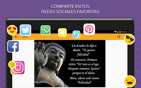 Captura de Pantalla 10 Frases Buda Imagenes android