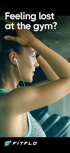 Android application FitFlo : Gym Workout Planner screenshort