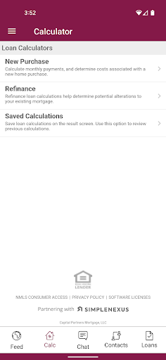 E-Track Mortgages Screen 2