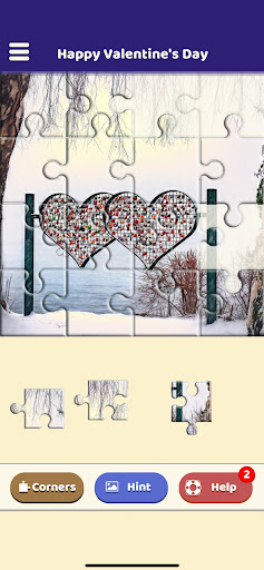 Happy Valentines Day Puzzle Screen 2