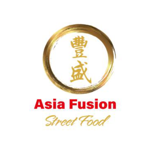 Asia fusion street food logo