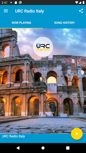 URC Radio Italy Screen 2