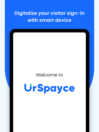 Android application UrSpayce: Visitor Kiosk screenshort