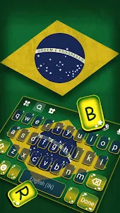 الكيبورد Brazilian Flag