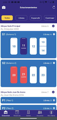 QuieroParkear Corporativo Screen 3