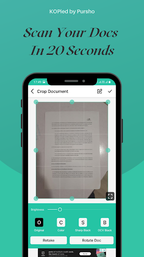 KOPied - Document Scanner, Cam Screen 2