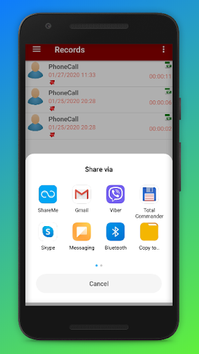 Call Recorder Screen 3