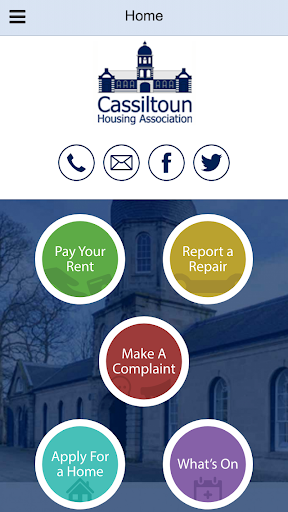 Android application Cassiltoun Housing Association screenshort