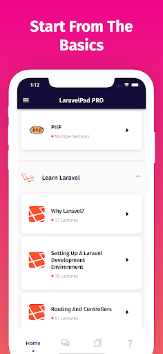 Screenshot of Learn Laravel Complete [PRO]