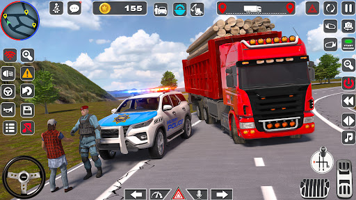 Cargo Truck Driving Simulator screenshots 2