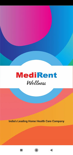 Android application MediRent Wellness screenshort