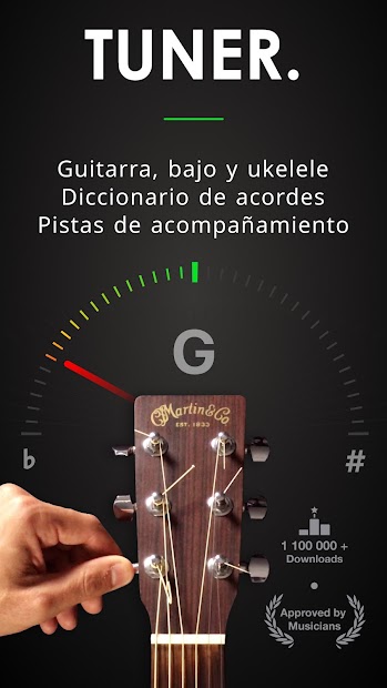 Screenshot 3 Guitar Tuner Pro: Music Tuning android