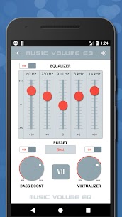 Music Volume EQ + Equalizer MOD APK 6.5 (Premium Unlocked) 4