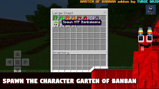 Garten of Banban Mod for MCPE