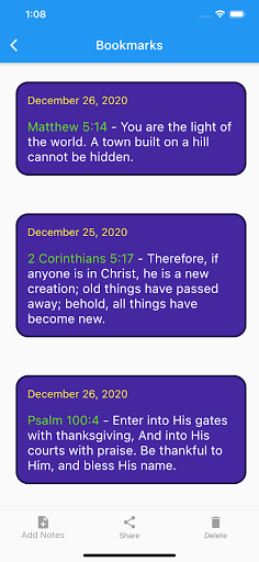Promise Of The Day Screen 2