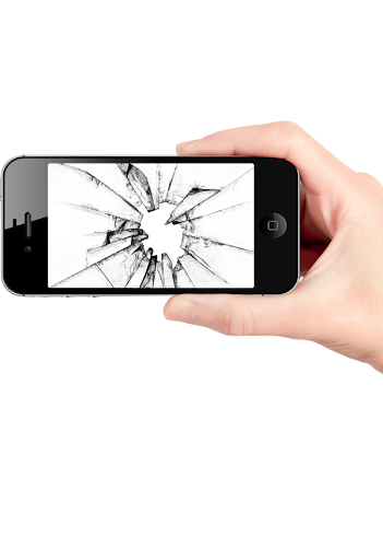 Broken Screen Smartphone Frame Screen 3