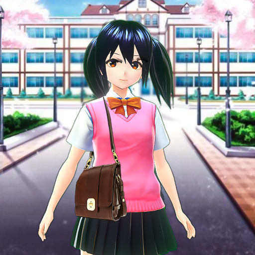 Anime High School Girl 3D Sim logo