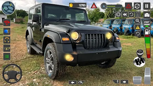 SUV Offroad Jeep Wrangler Game