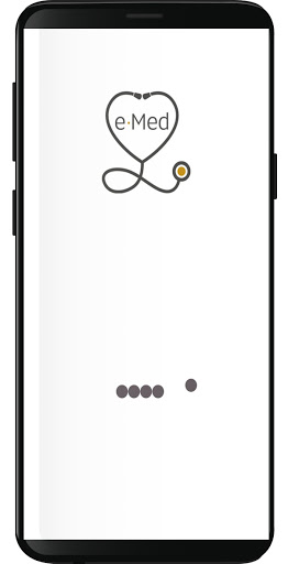 Android application e∙Med screenshort