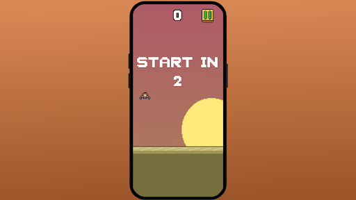 Flappy Cowboy Screen 2