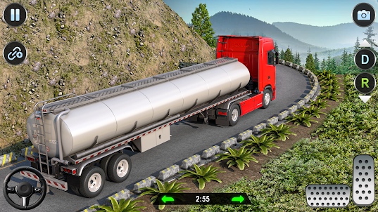 American Truck Drive Games 3D