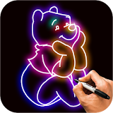 Learn To Draw Glow Kids icon