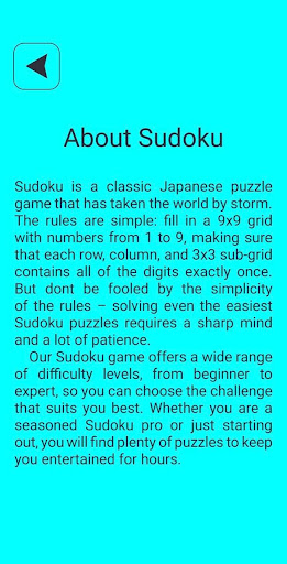 Sudoku Screen 2