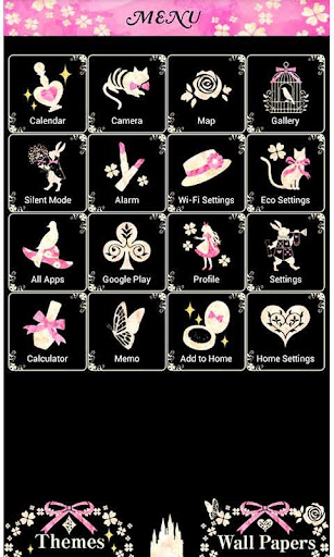 Girly Theme Beautiful Alice Screen 3