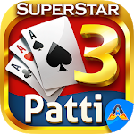 Cover Image of 下载 Teen Patti Superstar - 3 Patti Online Poker Gold 40.6 APK