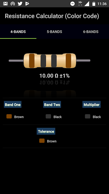 Resistor Color Code Calculator - 1.5.0 - (Android)