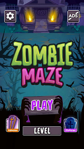 Maze Escape : Crazy Zombie