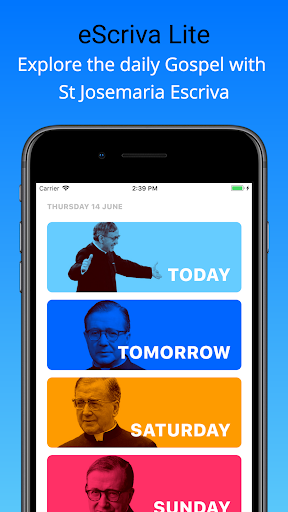 Android application eScrivaLite screenshort
